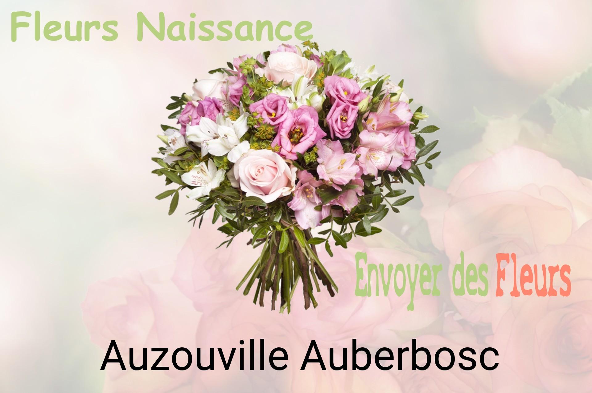 Bouquet de fleurs de naissance livré à Auzouville-Auberbosc