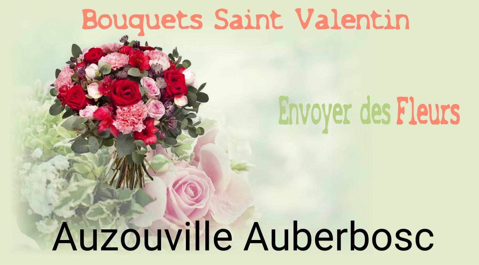 Roses de Saint-Valentin livrées à Auzouville-Auberbosc
